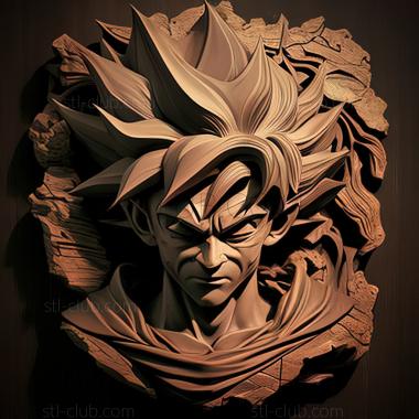 3D model Goku (STL)